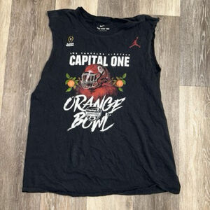 Oklahoma Sooners 2018 Orange Bowl Nike T-Shirt Small S Cut Off